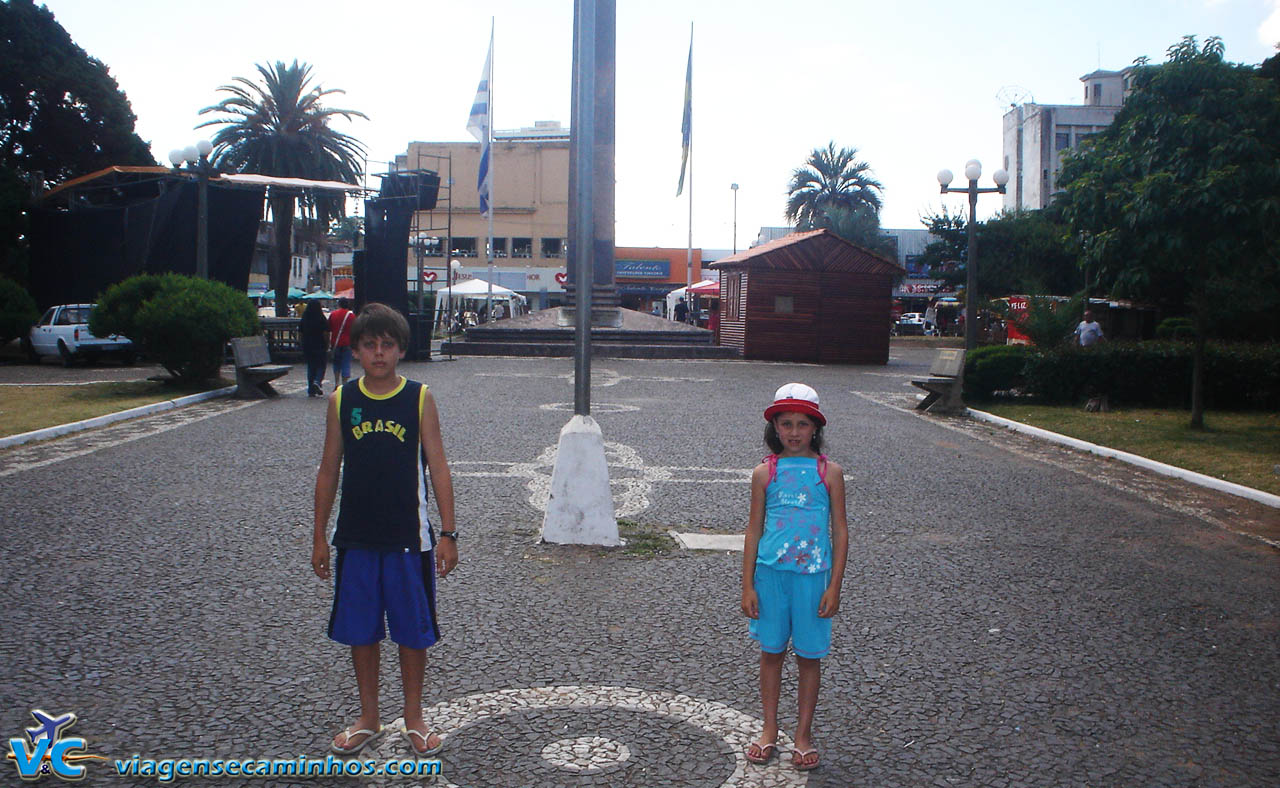 Praça Internacional - Santana do Livramento e Rivera