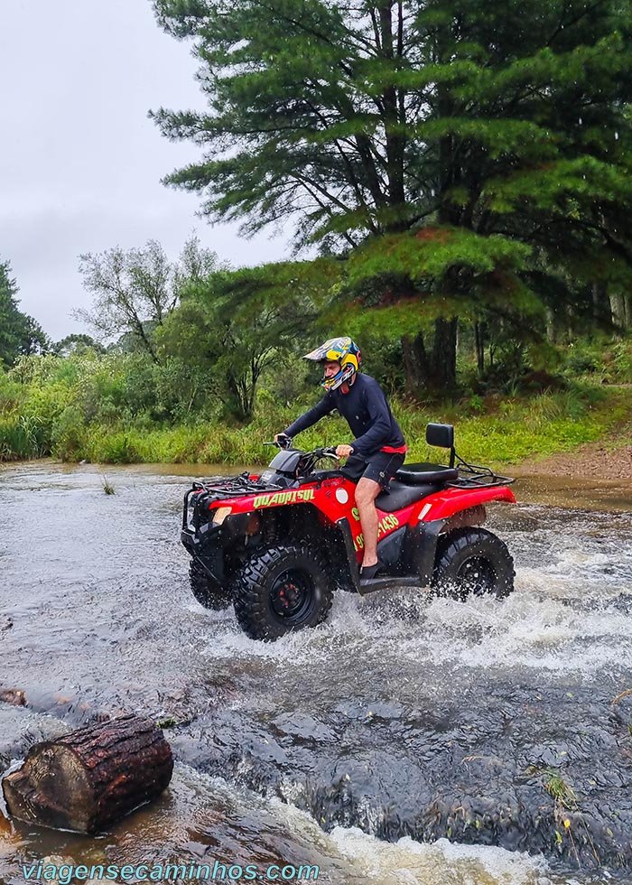 Passeio de quadriciclo em Cambará do Sul