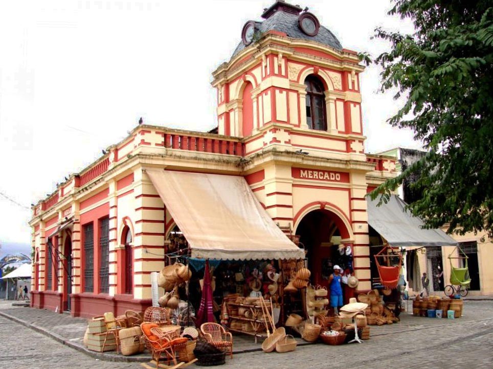 Mercado de artesanato de Paranaguá