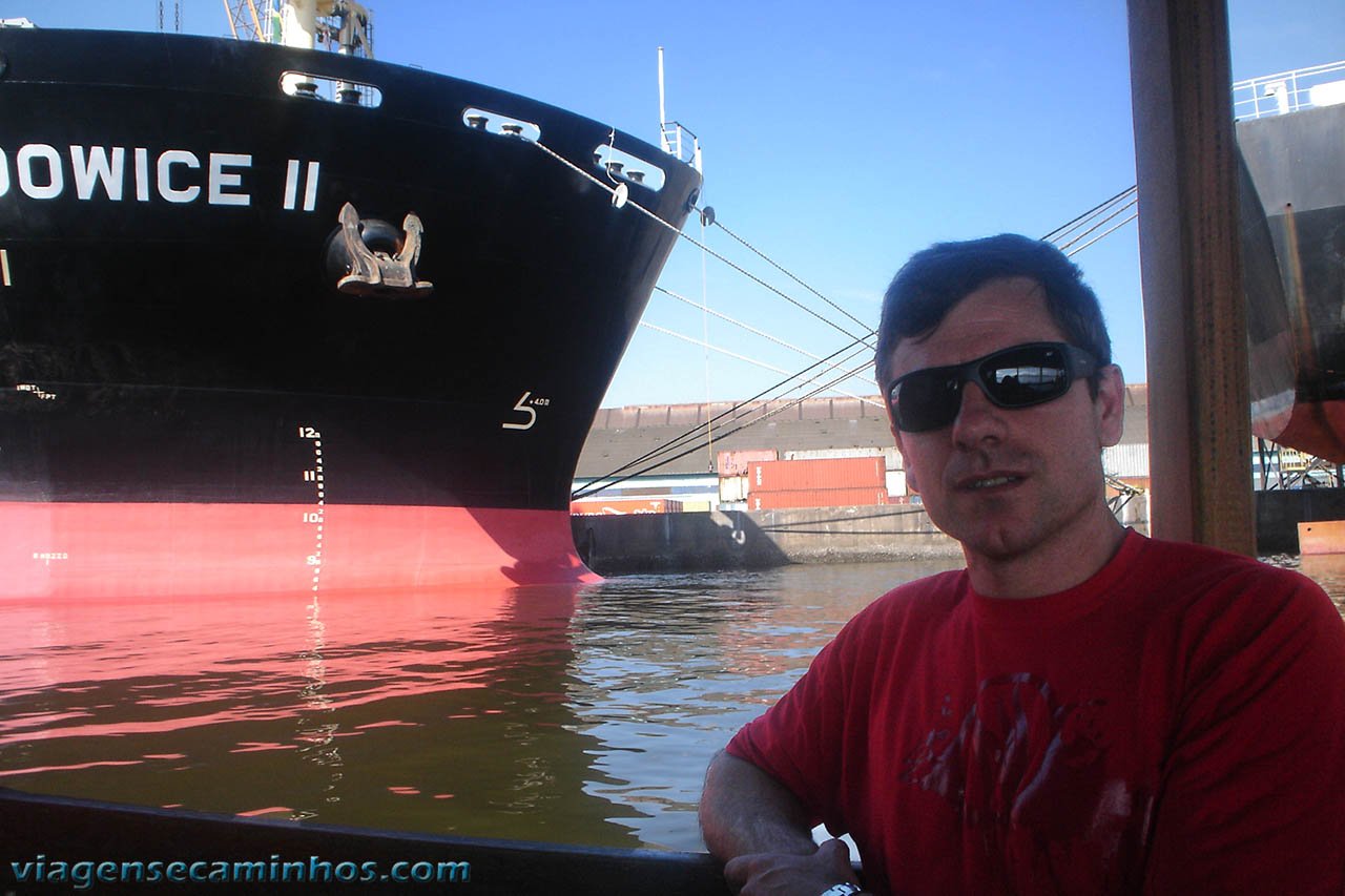 Passeio de barco em Paranaguá