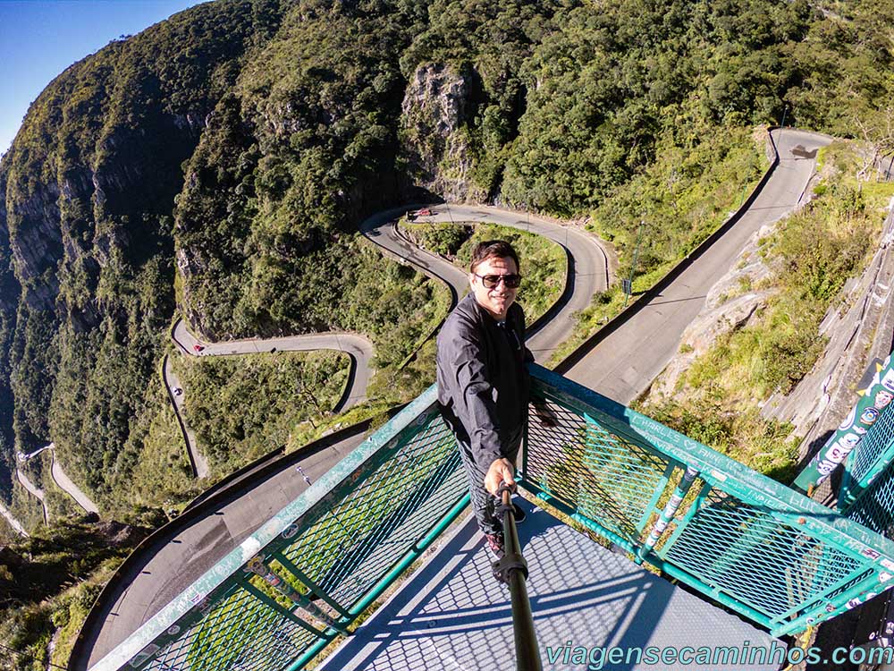 Mirante na Serra do Rio do Rastro