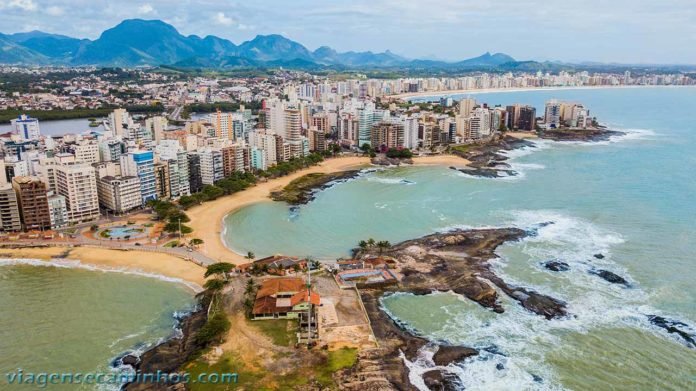 Vista aérea de Guarapari - ES