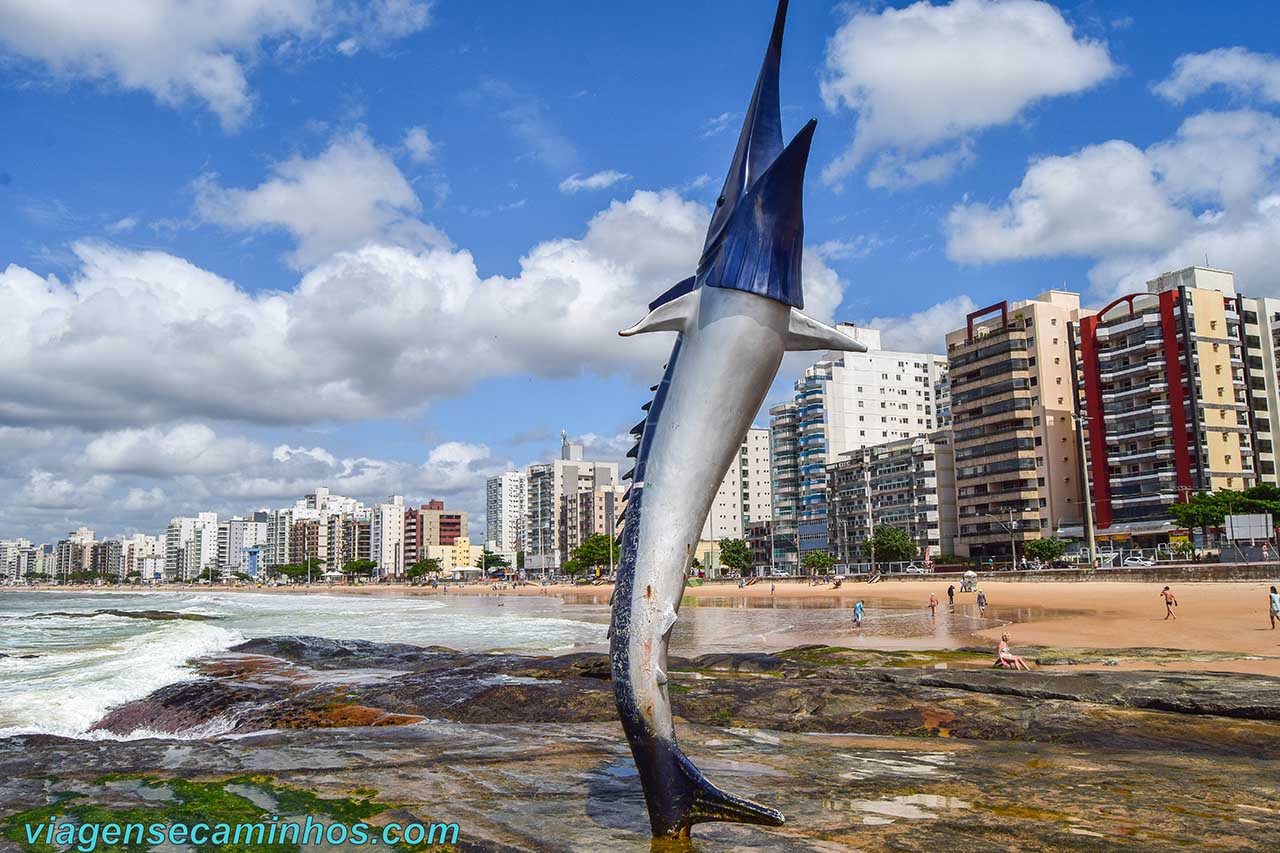 Monumento Marlin Azul - Guarapari