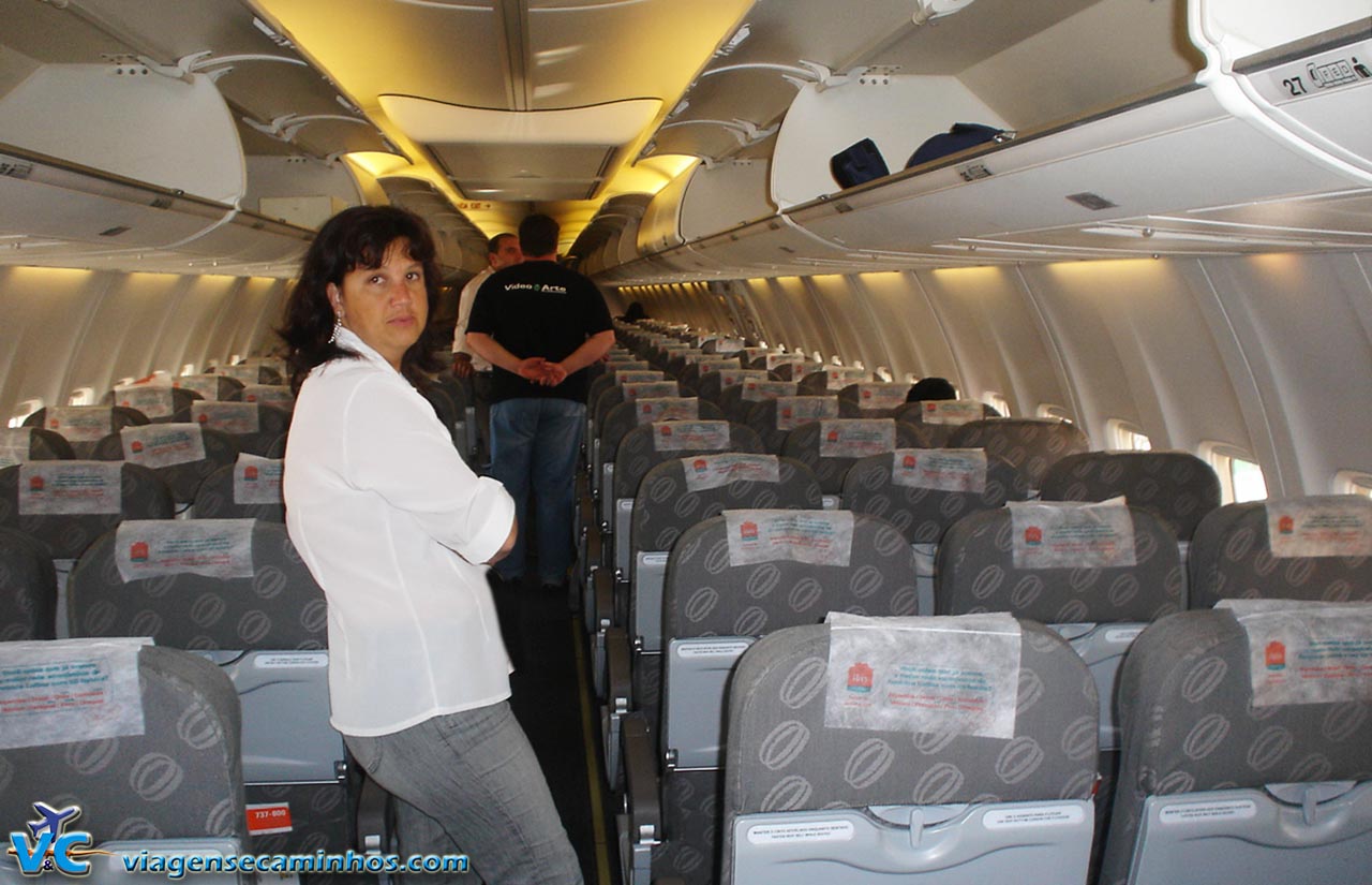 Interior do avião