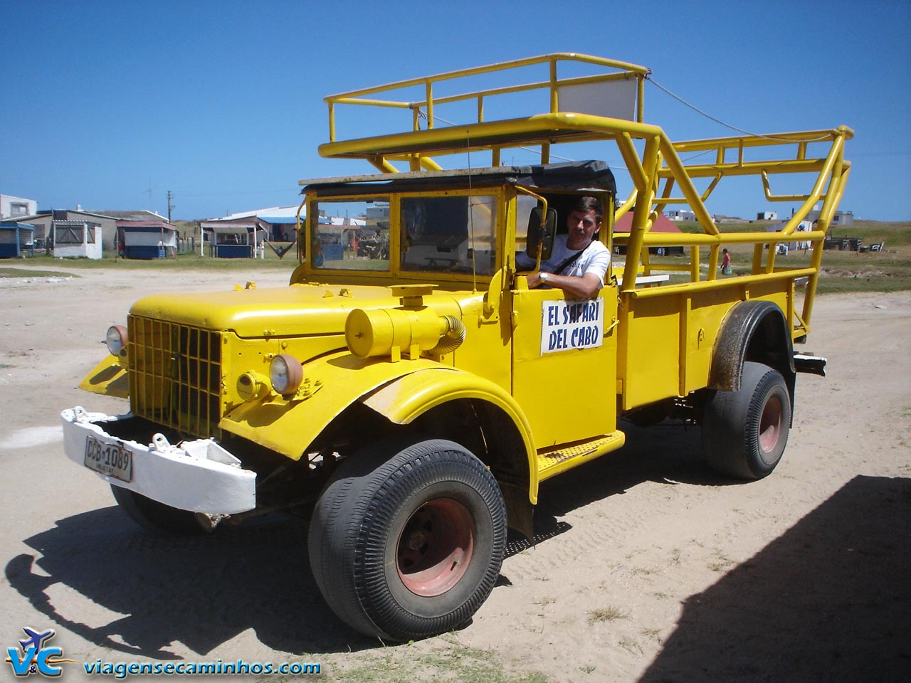 Veículos de transporte à Cabo Polonio - Uruguai