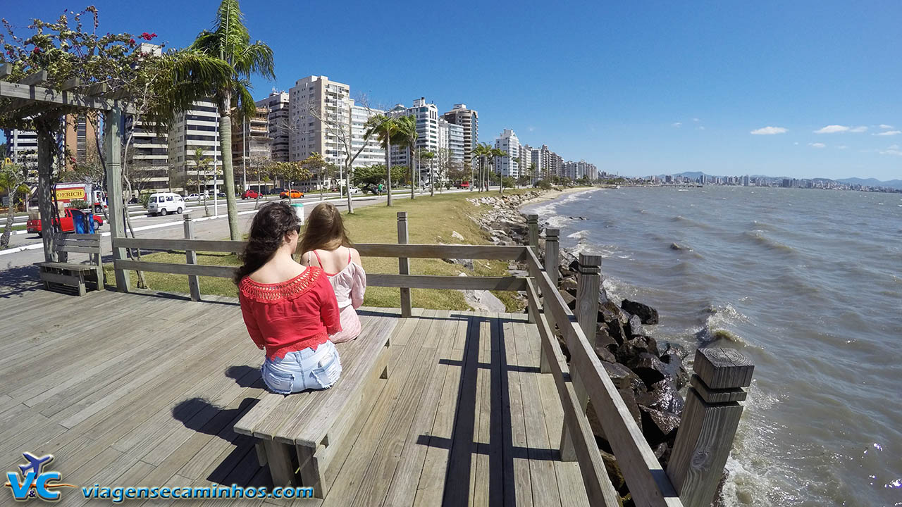 Pontos turísticos de Florianópolis - Avenida Beira Mar