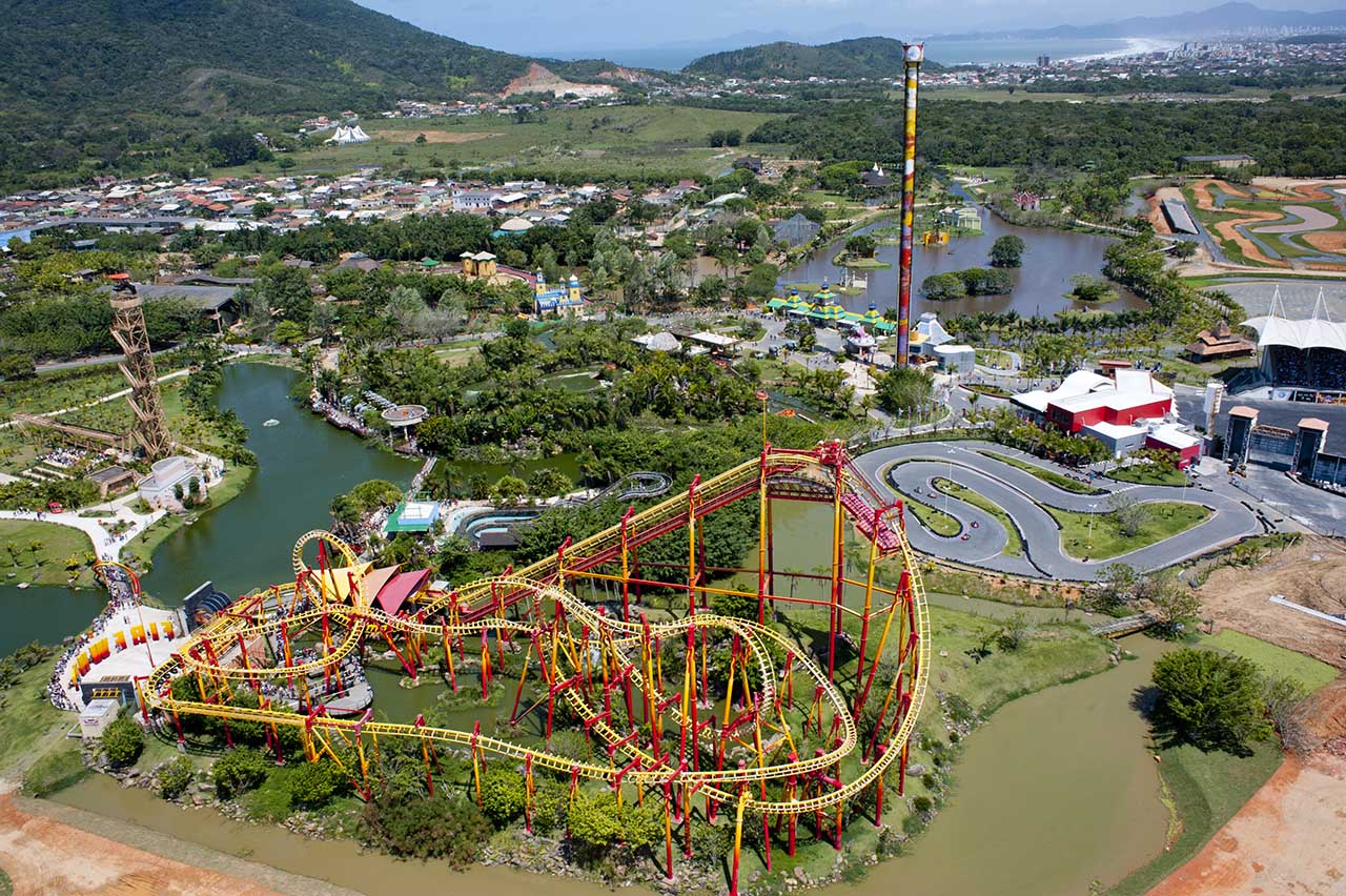 Big Tower, o elevador do parque Beto Carrero World 