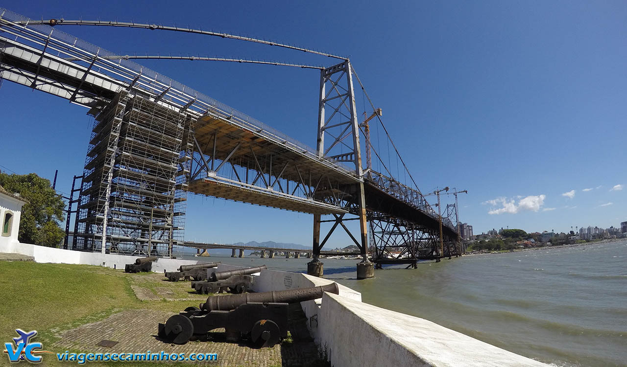 Pontos turísticos de Florianópolis - Ponte Hercílio Luz
