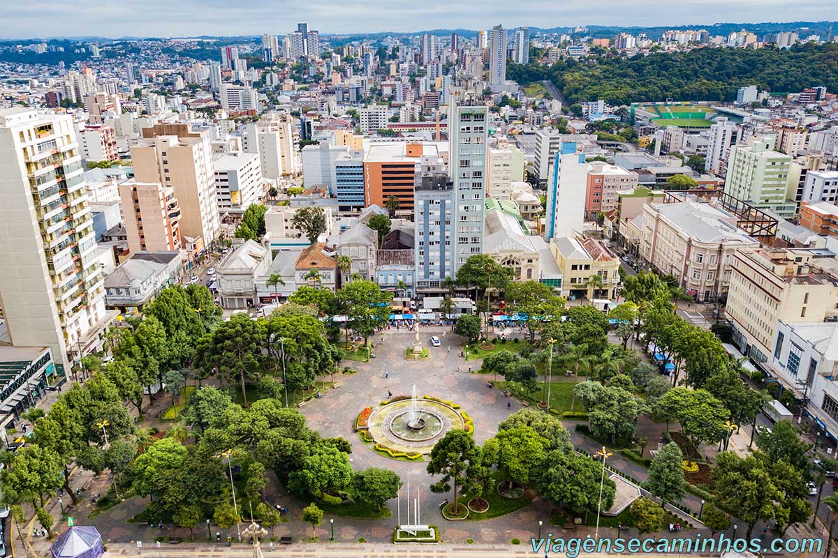 Caxias do Sul - Praça Dante Aliguieri