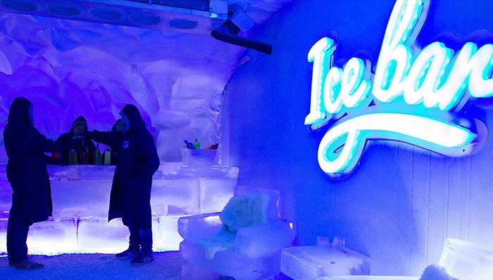 Pontos turísticos de Canela: Ice Bar Mundo Gelado