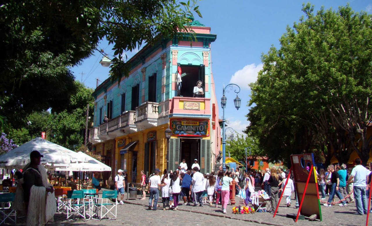 Ponto turístico Buenos Aires - El Caminito