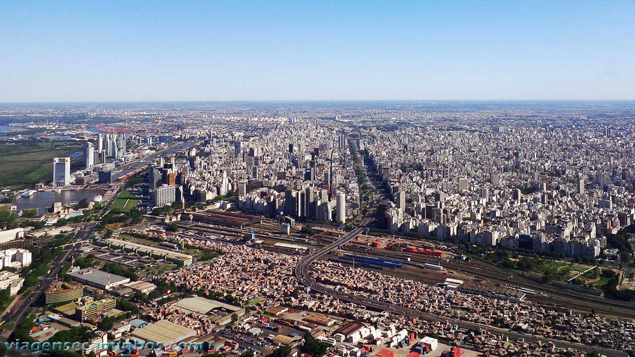 Vista aérea de Buenos Aires