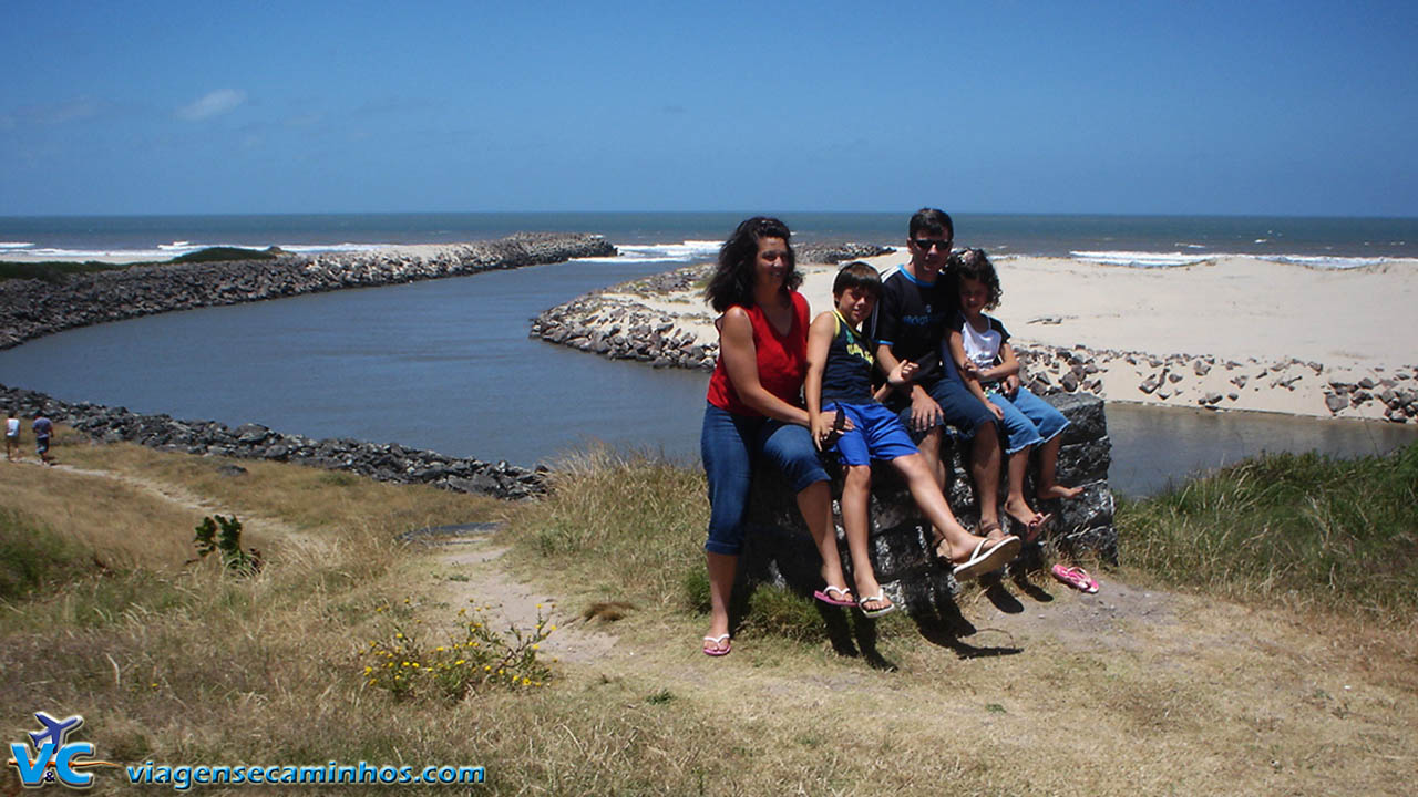 Barra do Chuí - fronteira entre Brasil e Uruguai