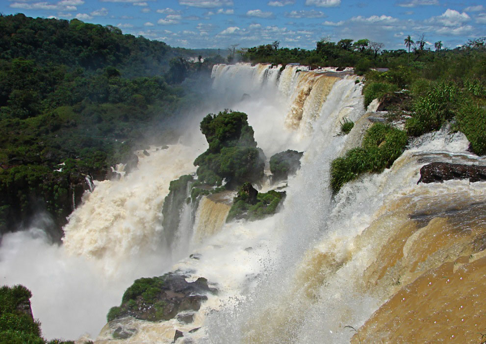 Cataratas Argentina - Ilha San Martin - Salto escondido