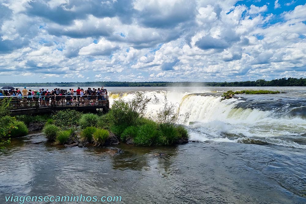 Mirante da Garganta do Diabo - Cataratas Argentina