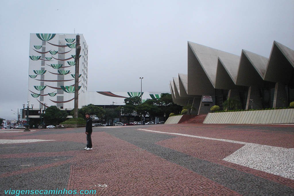 Largo da igreja matriz - Cascavel