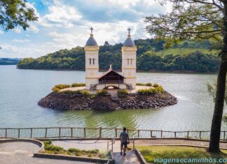 Torres da Antiga Igreja Matriz São Pedro - Itá SC