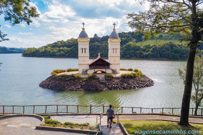 Torres da Antiga Igreja Matriz São Pedro - Itá SC