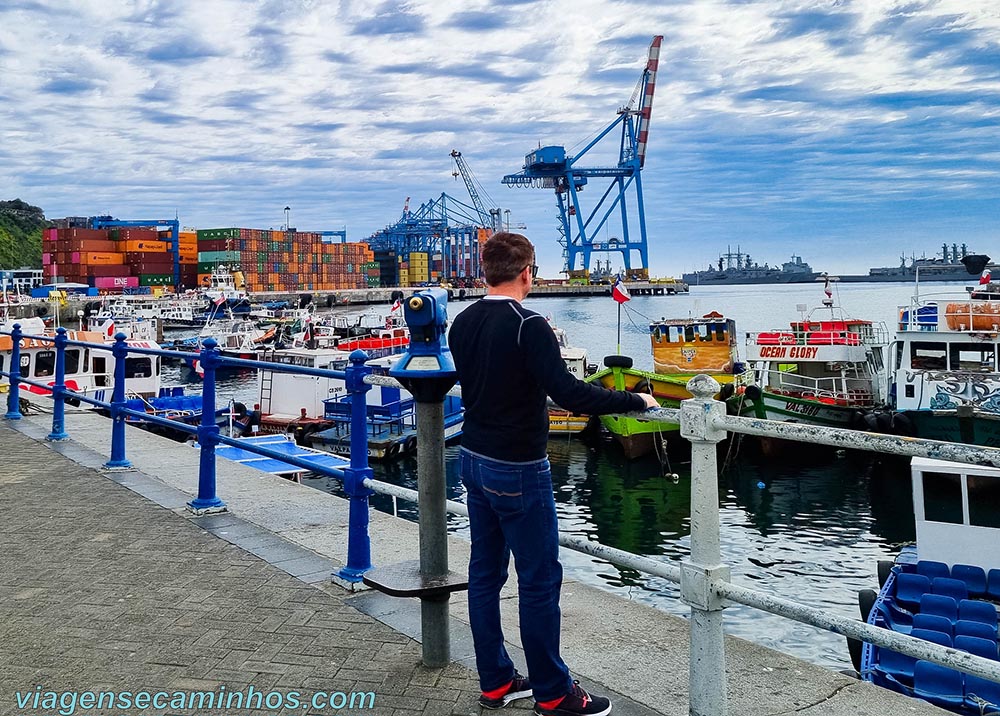 Valparaíso - Muelle Prata - Cais do Porto