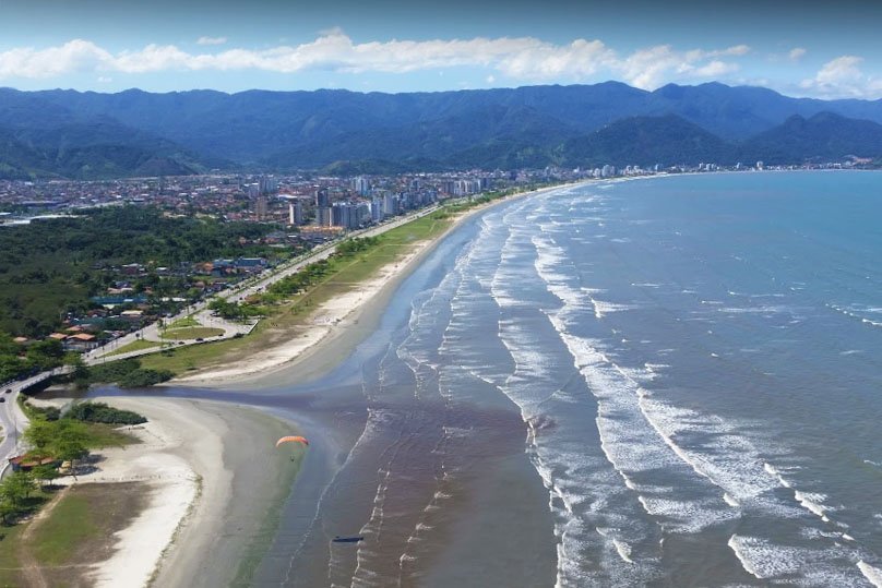 Praia Palmeiras e Pan Brasil - Caraguatatuba