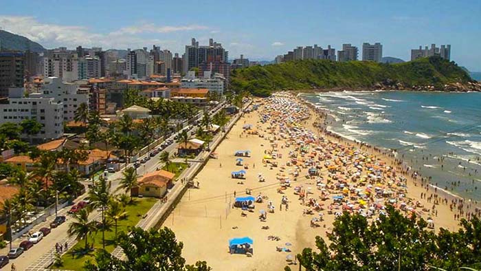 Praias de Guarujá - Praia do Tombo