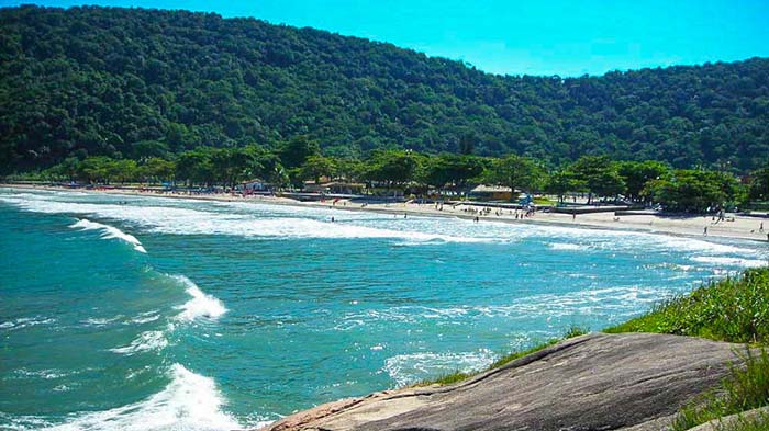 Praias de Guarujá SP - Praia Guaiuba
