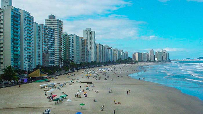 Praias de Guarujá - Praia Pitangueiras
