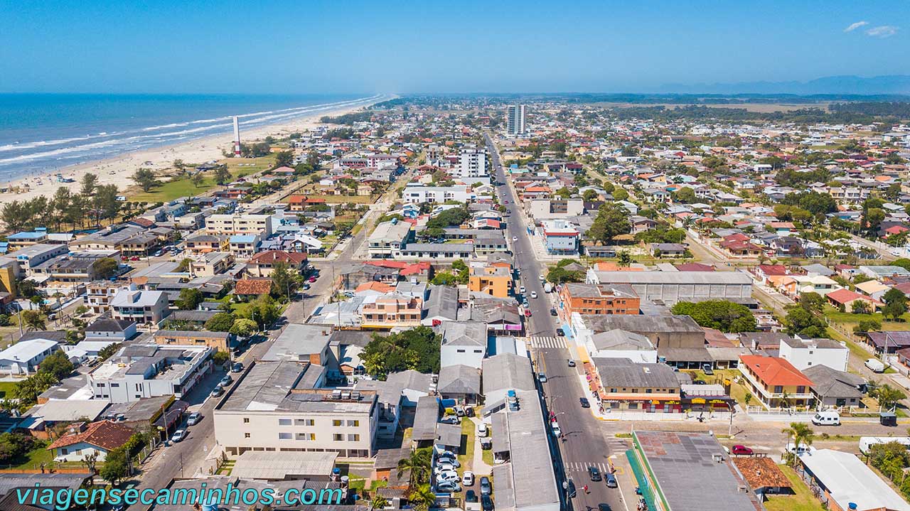 Vista aérea de Arroio do Sal - RS