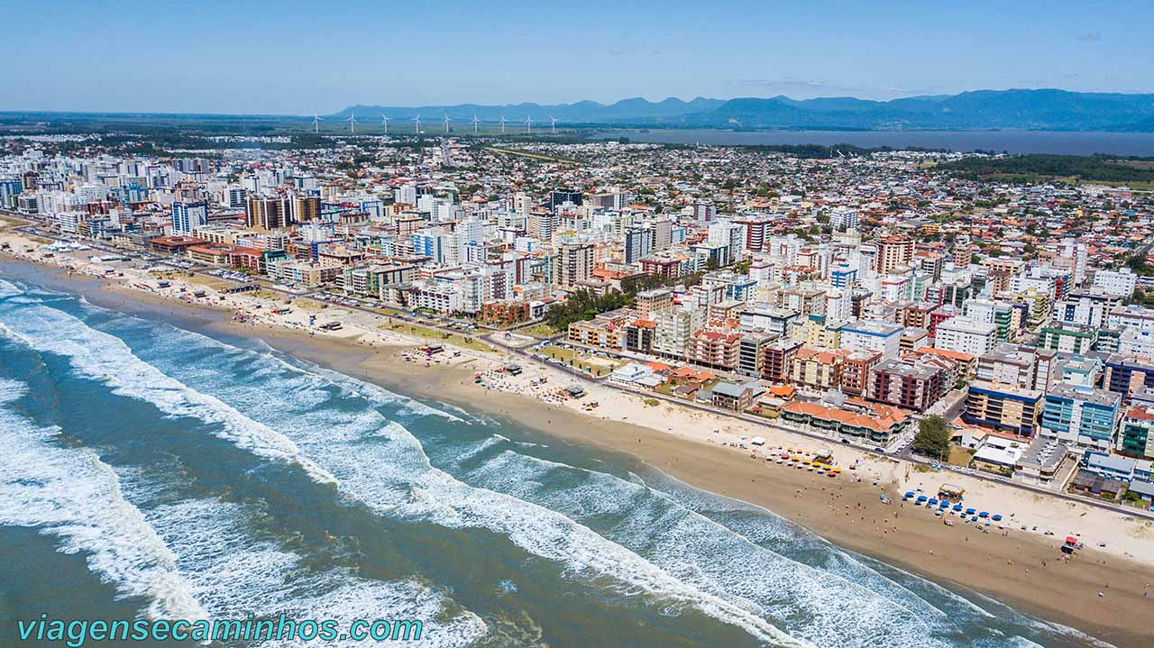 Vista aérea de Capão da Canoa