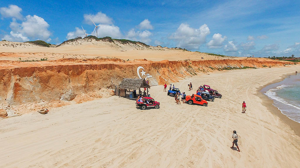 Passeio de buggy em Canoa Quebrada