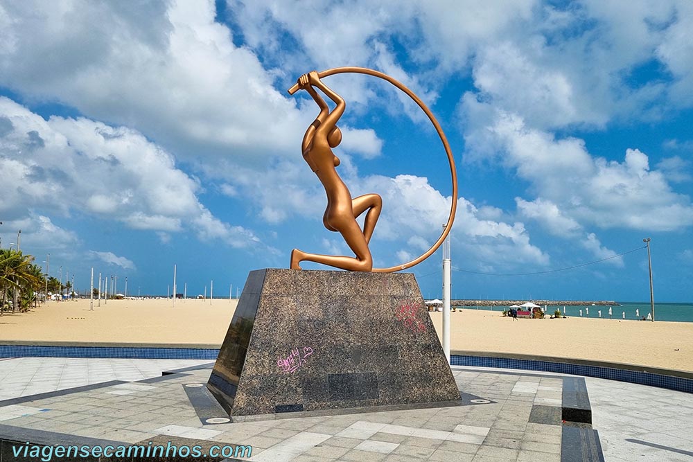 Estátua de Iracema Guardiã - Fortaleza