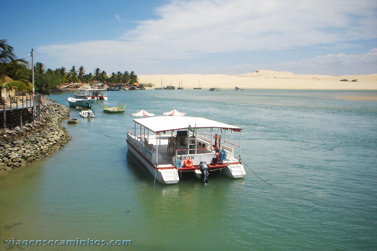 Passeio de barco em Mundaú