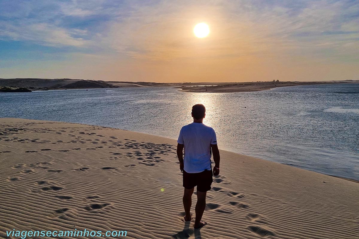 Pôr do sol em Mundaú