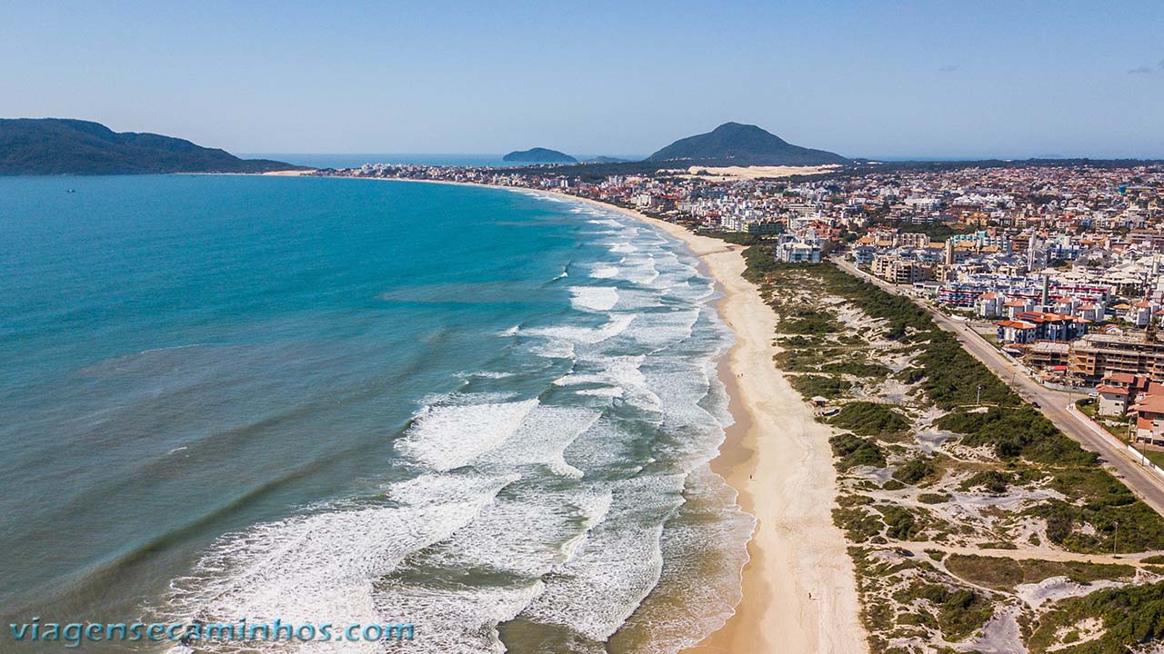 Vista aérea da Praia dos Ingleses - Florianópolis