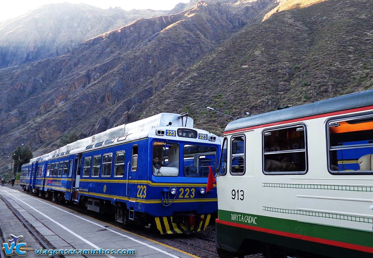 Estação de trem de Ollamtaytambo