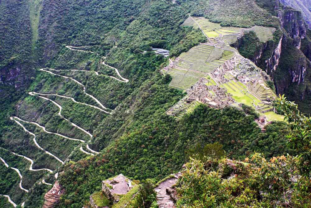 Estrada de acesso a Machu Pichu