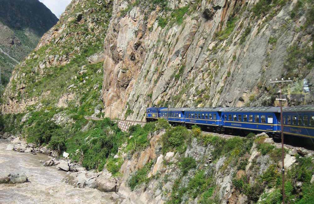 Trem para Machu Pichu