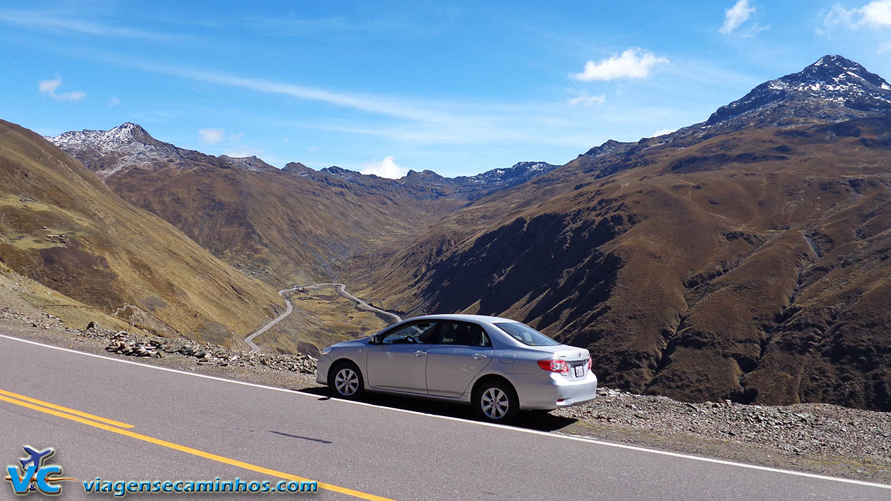 Viagem Peru - Estrada de Abra Malaga