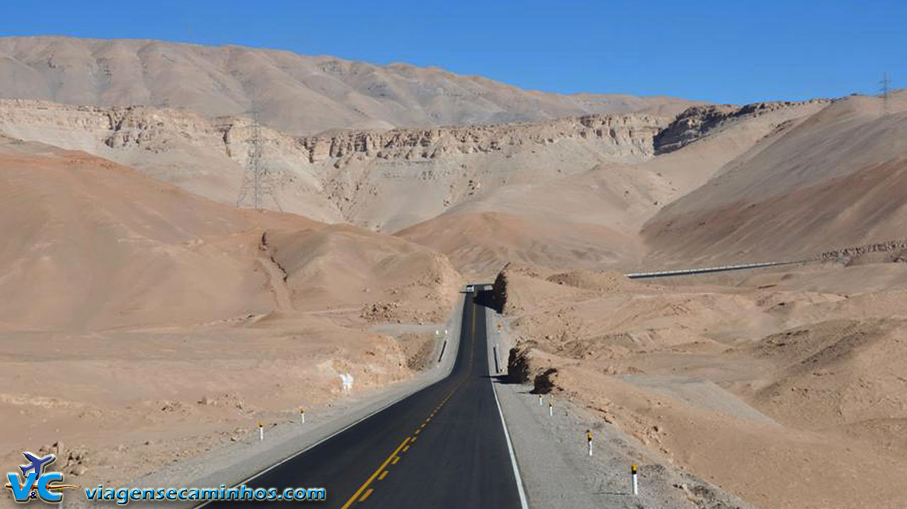 Deserto entre Moquegua e Arequipa - Peru