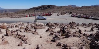Estrada entre Arequipa e Chivay - Peru