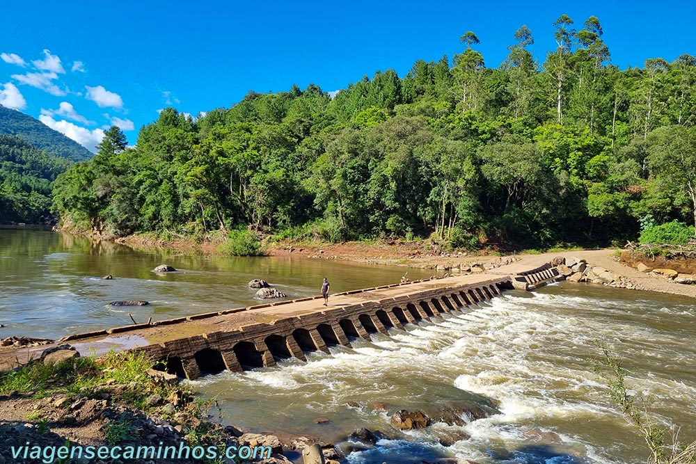 Ponte do Rio Caí - Comunidade Pedancino - Nova Petrópolis RS