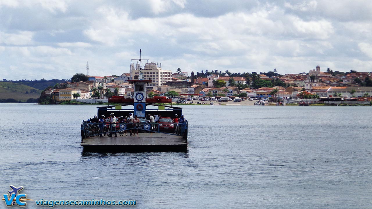 Balsa no Rio São Francisco - Penedo - Alagoas