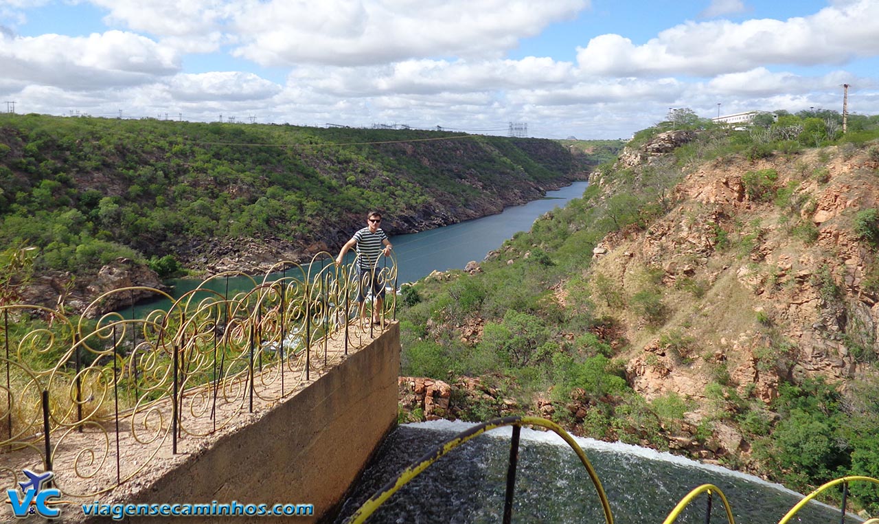 Mirante na usina de Paulo Afonso