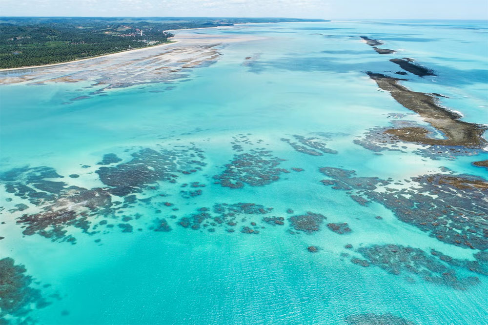 Piscinas naturais de Japaratinga