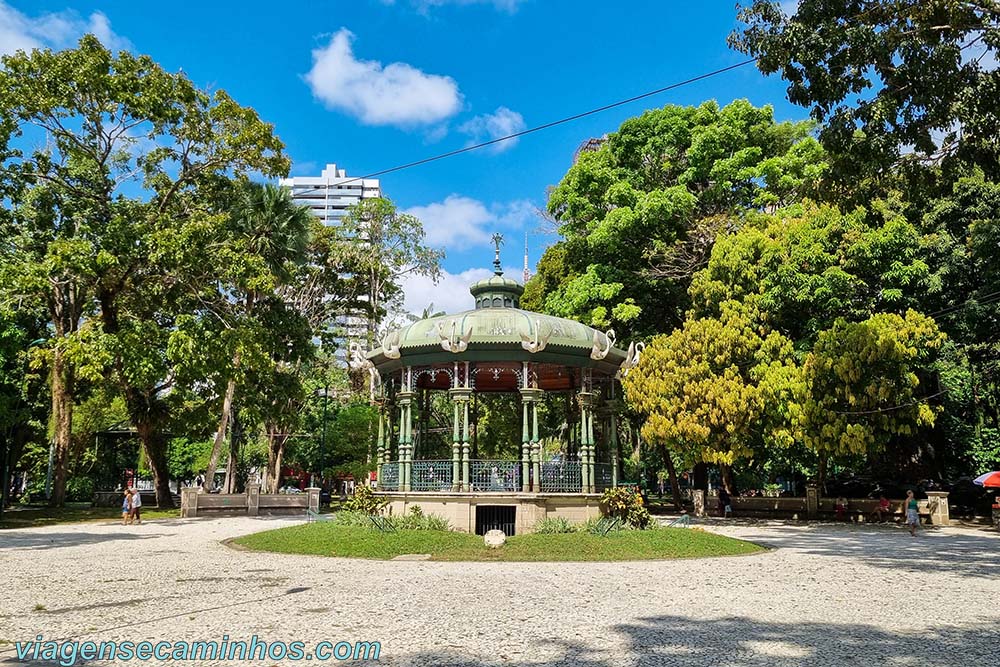 Coreto na Praça Batista Campos - Belém PA