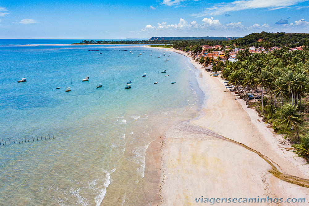 Praia da Barra de Camaragibe - Alagoas