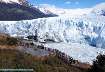 Vista espetacular do Glaciar Perito Moreno