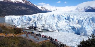 Vista espetacular do Glaciar Perito Moreno