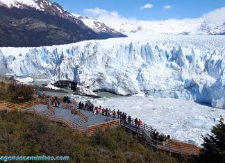 Vista espetacular do Glaciar Perito Moreno