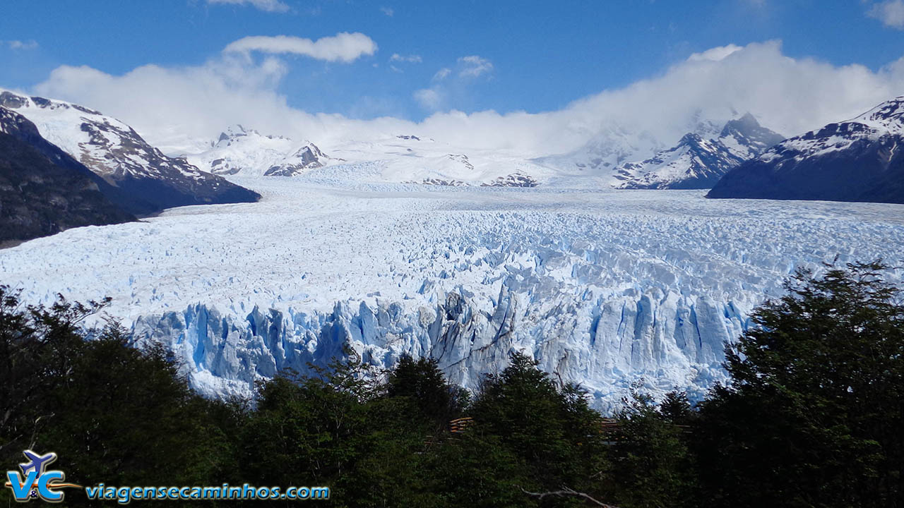 Glaciar Perito Moreno, visto do mirante mais alto